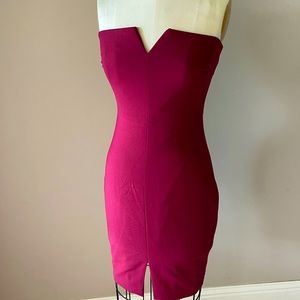 Elizabeth and James Strapless Dress